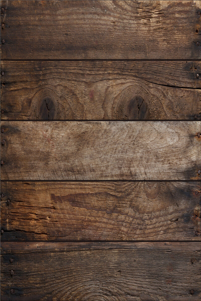 Retro Photography Background Vinyl Photo Studio Props Baby Backdrops Wood 5x7FT