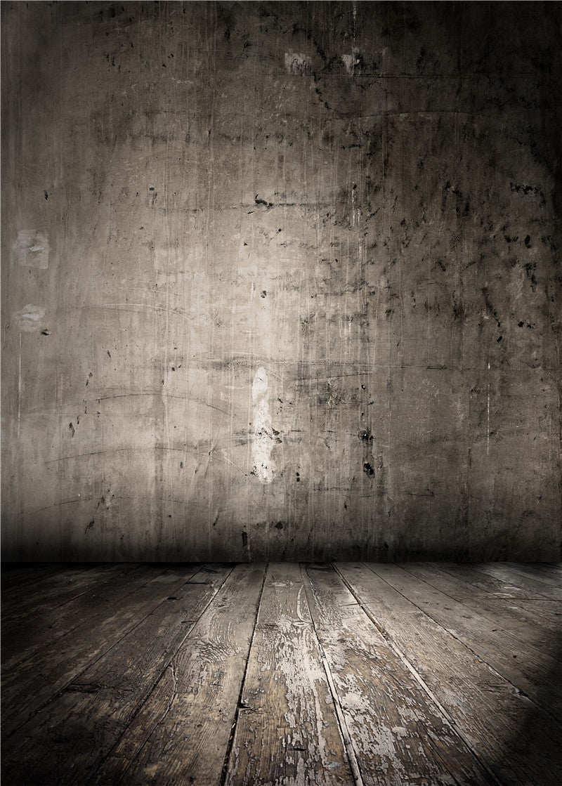 Photo Backdrops Wooden Floor Vinyl Studio Kids Photography Background 5x7FT QX42