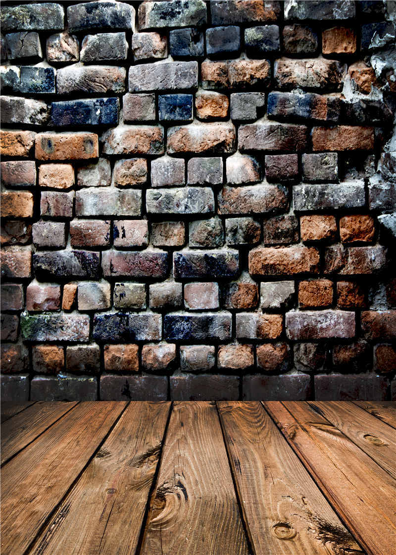 Children Photography Backdrops 5x7FT Wooden Background Vinyl Photo Studio Props