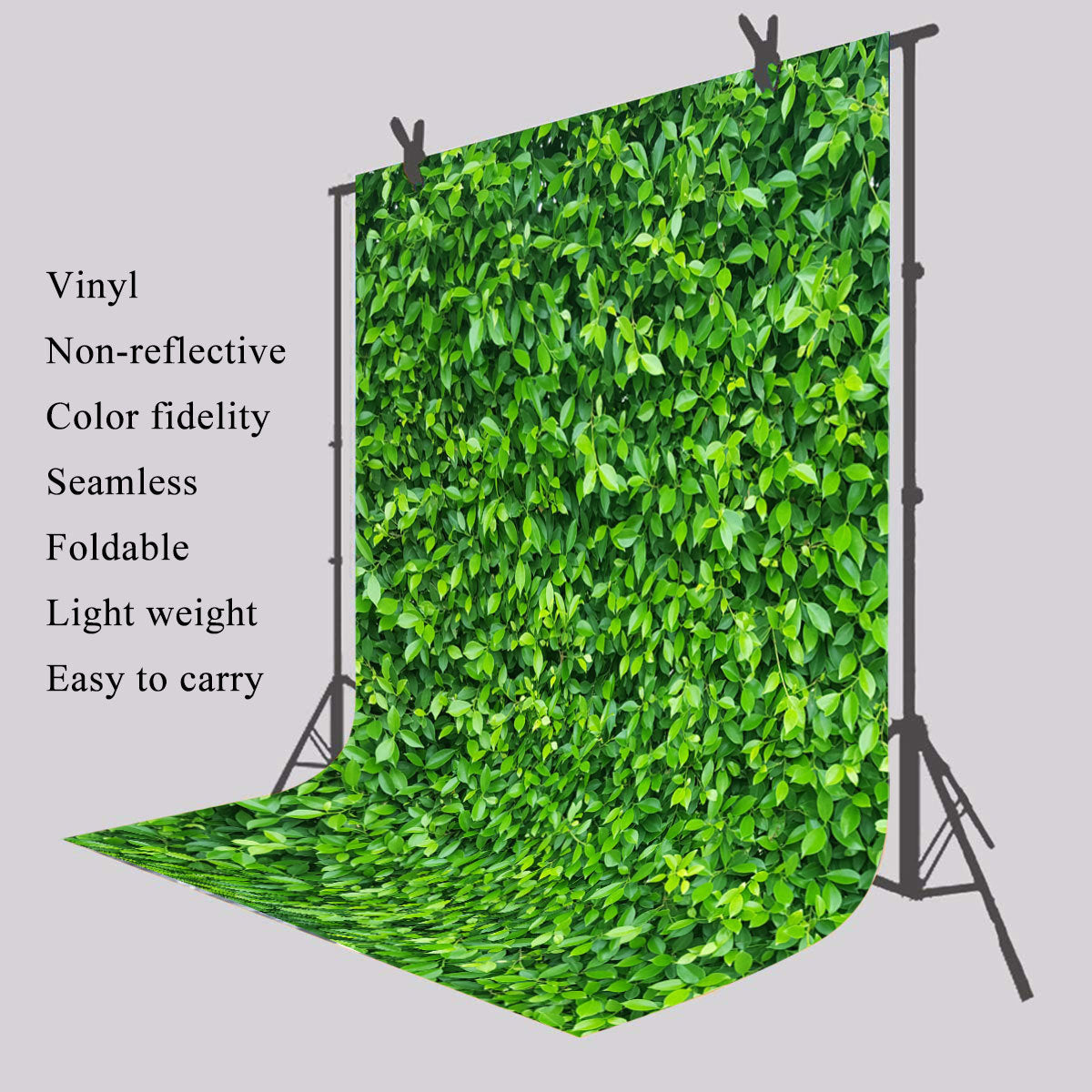Green Leaves Photography Backdrops Vinyl Background For Baby Photo Props Studio