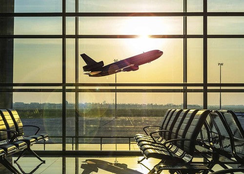 Vinyl Airport Photography Backdrop Studio Photo Props Background for Decoration