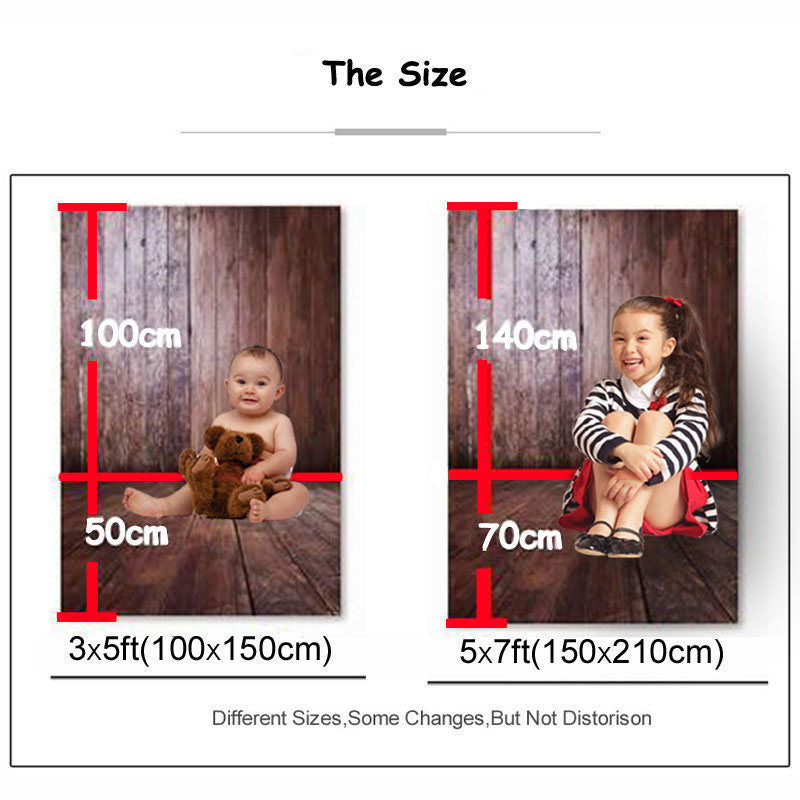 photography backdrops balloon bear children wooden floor viny 3x5ft background