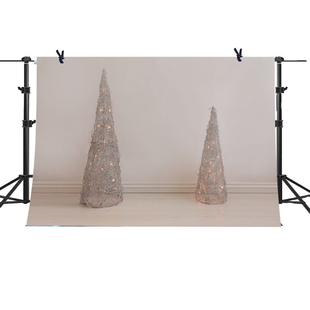 Merry Christmas Background Sliver lamp white RoomWreath Decoration Photo
