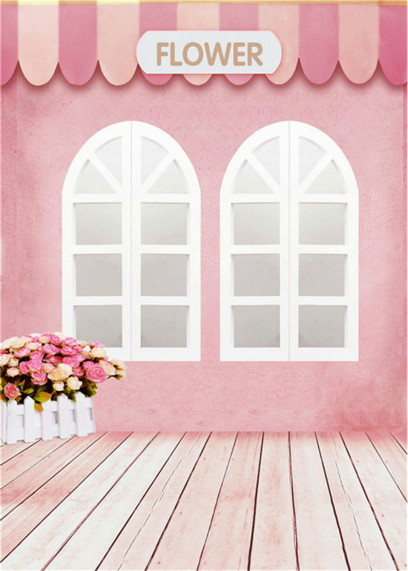 Wooden Floor Baby Background 5x7FT Vinyl Children Photography Backdrops Studio