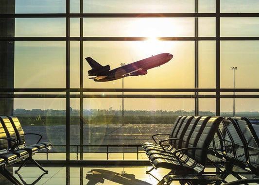 Vinyl Airport Photography Backdrop Studio Photo Props Background for Decoration