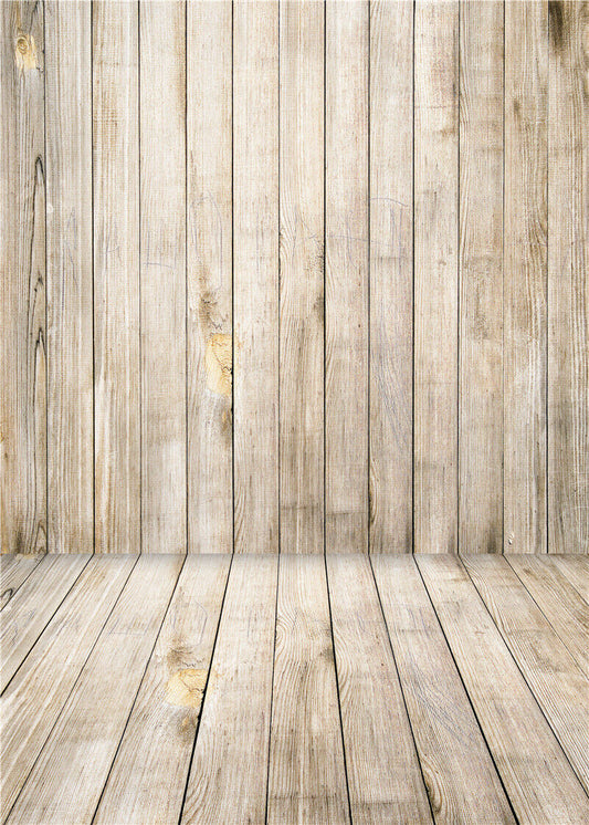 Baby Background Photo Studio Vinyl Wooden Floor Photography Backdrops 5x7FT QX02
