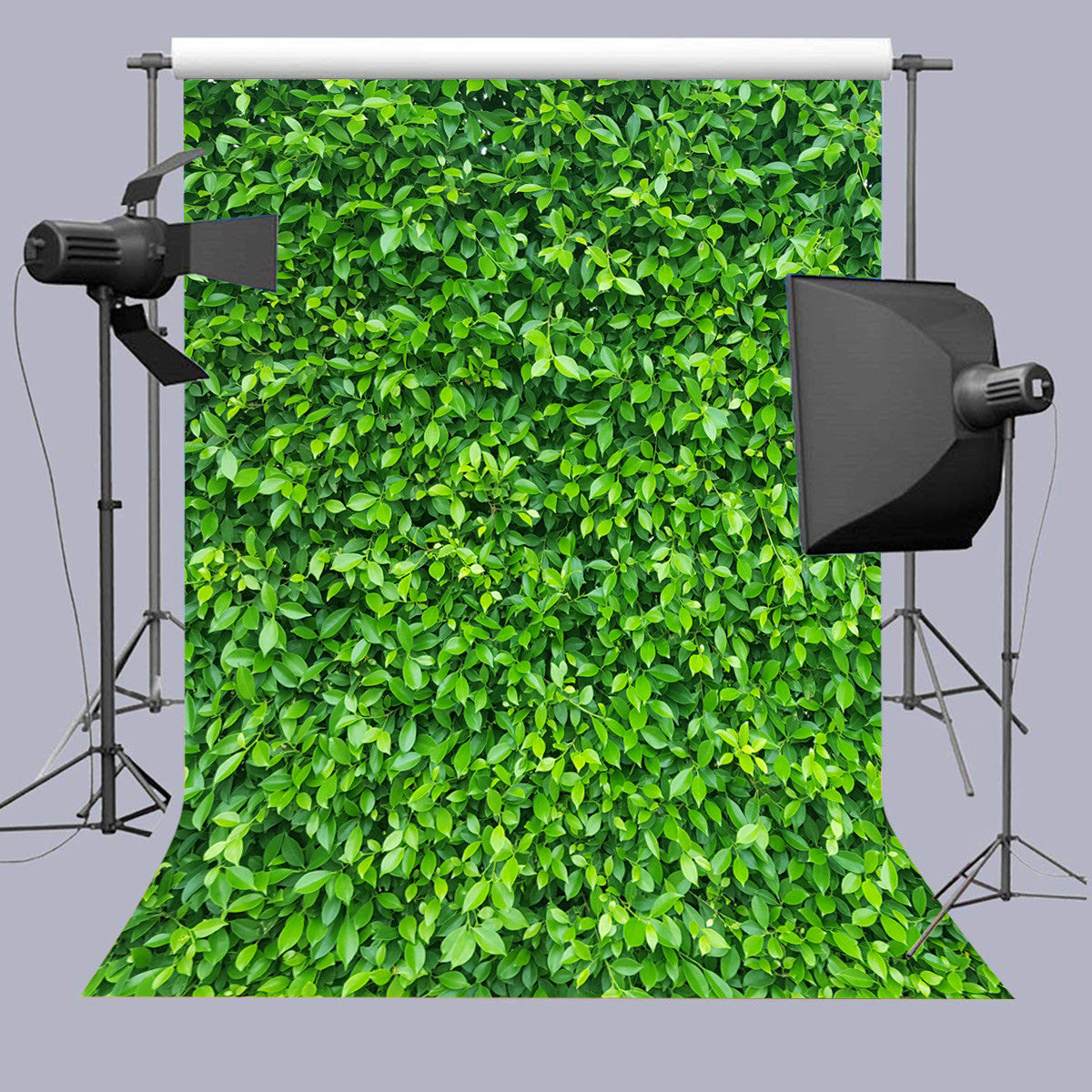 Green Leaves Photography Backdrops Vinyl Background For Baby Photo Props Studio
