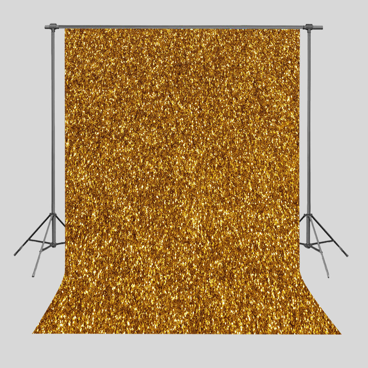 Gold Vinyl Background Glare Glitter Photo Backdrops for Photography Studio Props