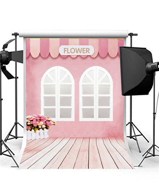 Wooden Floor Baby Background 5x7FT Vinyl Children Photography Backdrops Studio