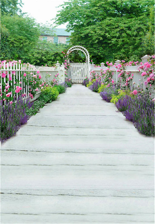 Flowers Photography Backdrops Romantic Wedding Background Photo Prop Vinyl 5x7FT